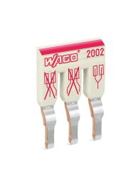 Wago 2002-473 3-way light grey box bridge