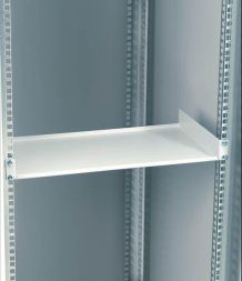 Schäfer IT-Systems 6750050 19 inch fixed front 2HE R9005 packed shelf