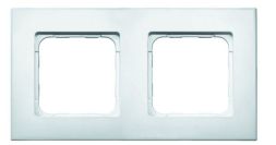 Somfy 9015238 frame 2f white glossy Smoove Kst for GEB-K