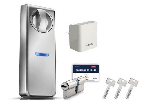 Somfy 1870617 smart Connect ABUS door leaf thickness 7-9cm door lock