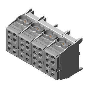 Pollmann 2080430 HLAK 25-4/8 gr-S grey 25qmm 4-pole main line branch terminal