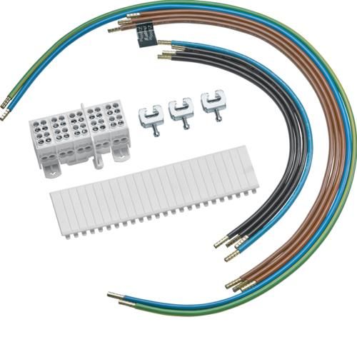 Hager ZY35LS assembly package universZ for 1Z 5-pole