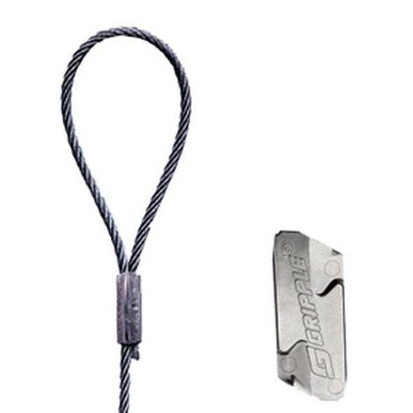 GRIPPLE INOX38FR HF Classic No.3 a.ES with loop 8M rope suspension