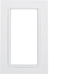 Berker 13096919 frame with large cutout polar white matt Berker B.7