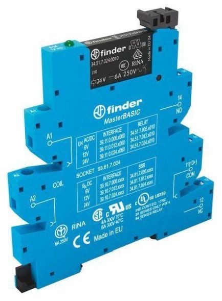 Finder 39.11.0.024.5060 coupling relay