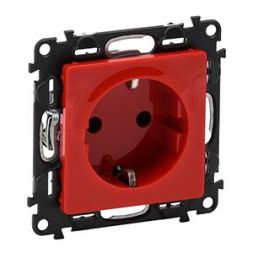 Legrand 753129 socket SCHUKO Valena Life SL KS , (red)