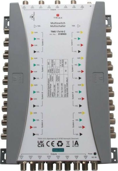 Triax 318903 TMS 17x16 C cascade multiswitch
