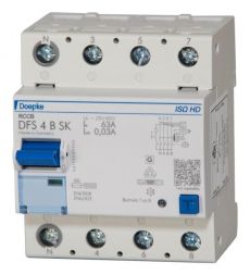 Doepke 09134848HD DFS 4-pole 40A 0.03A Type B SK N-li HD residual current circuit breaker all-current sensitive