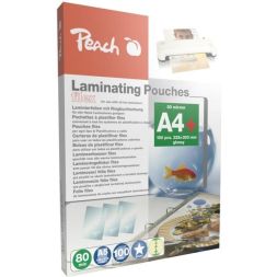 Peach S-PP580-21 Laminating Film A4 80mic PP580-21, Films
