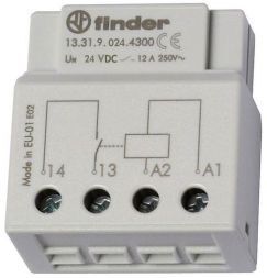 Finder 13.31.9.024.4300 Switching relay for flush-mounted boxes