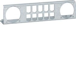 Hager UM00K3 RJ45 for 10 patch modules patch panel