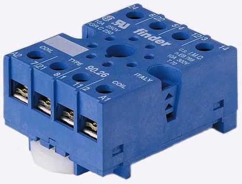 Finder 90.26 relay socket