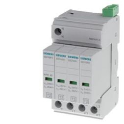 Siemens 5SD7424-3 surge arrester T2 UN 240/400V UC 350/264V