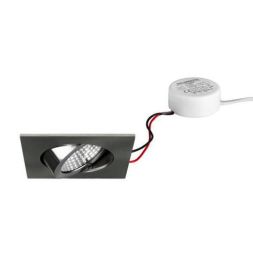 Brumberg 40365153 LED recessed spotlight 230V 6W 3000K nickel matt