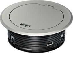 TEHALIT LAR02MKS with metal hinged cover line outlet