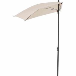 Siena Garden M83745 City balcony umbrella natural 160x100, anthracite/natural