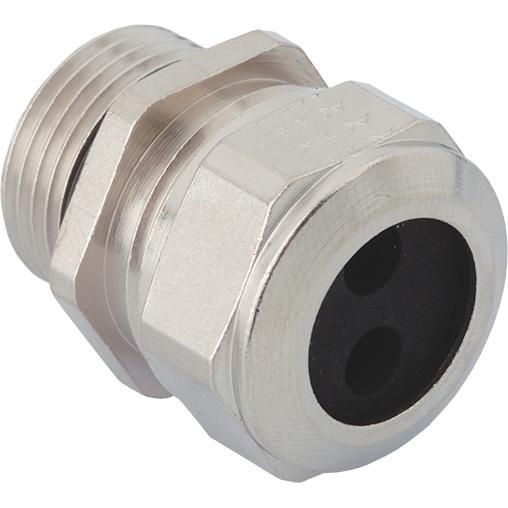 Kaiser Progress MS Multi brass 4x7-9mm AGRO cable gland PG21, 1311.21.4.090