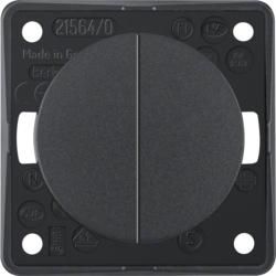 Berker 936752505 rocker switch anthracite, matt Integro Flow/Pure