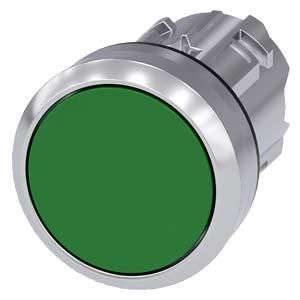 Siemens 3SU1050-0AA40-0AA0 push button 22mm round green