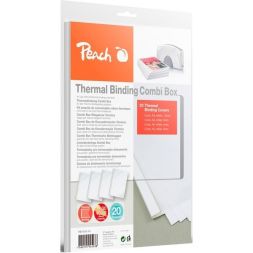 Peach PBT100-14 thermal binding folders economy set A4