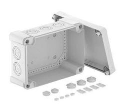 OBO Bettermann X25 LGR 286x202x125mm light grey cable junction box, 2005024