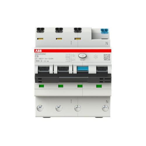 ABB Stotz-Kontakt 2CSR256192R1064 DSX203NCA-C6/0.03 6kA 3P+NAC 6 30mA FI/LS switch