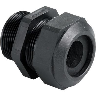 Kaiser Progress GFK black 6.5 - 8.0 mm cable gland M12, 1540.12.080