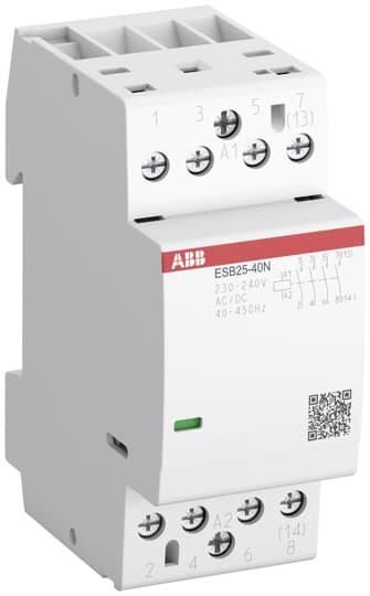 ABB Stotz-Kontakt 1SAE231111R0620 ESB25-20N-06 2S/0Ö 230-240V AC/DC installation contactor