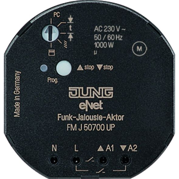 JUNG FM J 50700 UP eNet wireless UP blind actuator mini | 1-way