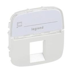 Legrand 755479 cover Valena Allure RJ11/RJ45 BF 1F PM , (white)