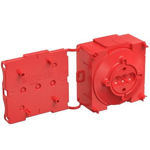 Kaiser 1246-01 Flat 45 for thin walls light outlet box