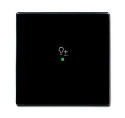 Busch-Jaeger 6234-10-81 rocker switch, 1-way, with symbol 'Dimmer' anthracite