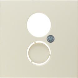 Berker 11968982 Centre piece for loudspeaker socket white, glossy Berker S.1