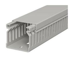 OBO Bettermann LK4 40040 40x40 stone grey wiring duct, 6178012