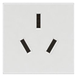 Legrand 572121 socket MOSAIC China 16A 2 modules white