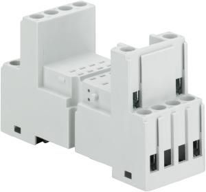 ABB STOTZ-KONTAKT CR-M2SS, standard socket for 2We CR-M relay, 1SVR405651R1000