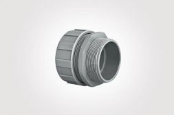HellermannTyton 166-40709 PSR63-S-M63-PA66-GY HelaGuard plastic screw connection