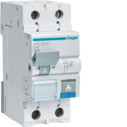 Hager ARC510D AFDD 1P+N 10kA B-10A 2M fire protection switch