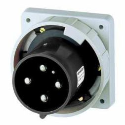 Mennekes 3600 panel plug 125A 4-pin 7h 500V IP67