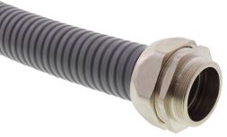 Wiska 10109074 BMCG-PU-C-21-LG RAL 7035 NW21 steel protective hose