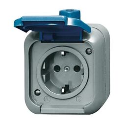 Busch-Jaeger 2300 EWSI SCHUKO® socket, 2-pole