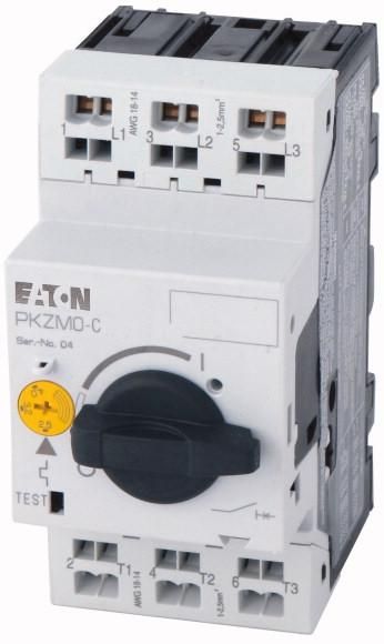 Eaton PKZM0-1,6-C MOTOR PROTECTION BREAKER SPRING TERMINAL 1-1,6A, 229674