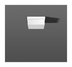 RZB 221164.002 9.1W 3000K 226x226x110 LED wall / ceiling light