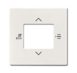 Busch-Jaeger 6109/03-82 Central plate for room temperature controller or room temperature controller with CO2/humidity ivory white