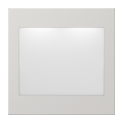 Jung LS539LGRGB LED light signal, RGB, LS series, light grey (painted aluminium)