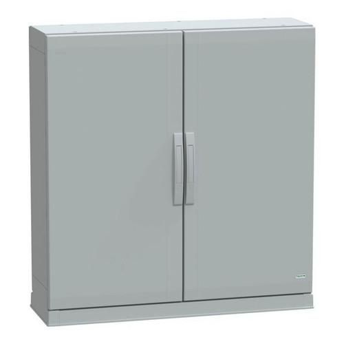 Schneider Electric NSYPLAZ10103G 7035 POLY-WS 1000X1000X320 2 DOORS standing cabinet