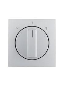 Berker 1084140400 rotary knob steps aluminum with 3-stage