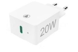 Hama 201652 USB-C, mini charger, 25 W, white fast charger