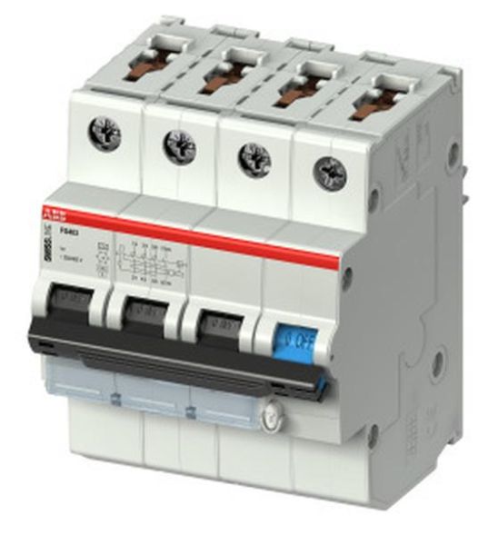 ABB Stotz-Kontakt FS403E-C13/0.03 (6kA) 3-pole+N 6kA FI/LS combination, 2CCL564111E0134