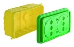 Kaiser 1224-41 British Standard 2 UA without tab appliance box, 1224-41